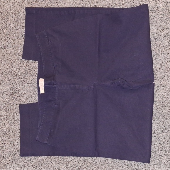 🎇 Talbots navy blue career pants. Size 12P. - Picture 2 of 12